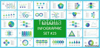 Business Inforgraphic Design Set For Marketing Concept Can