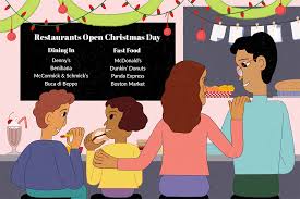 List Of Restaurants Are Open On Christmas Day 2019