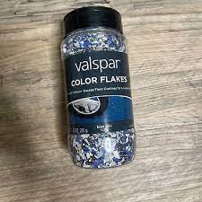 Valspar Color Flakes Blue Mix For
