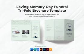 funeral brochure template in publisher