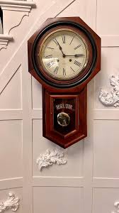 Victorian 31 Day Regulator Wall Clock
