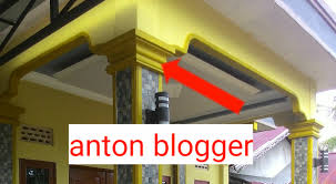 Profil tiang bulat teras rumah : Cara Membuat Mahkota Tiang Teras Rumah Dengan Profil Beton Anton Bloger