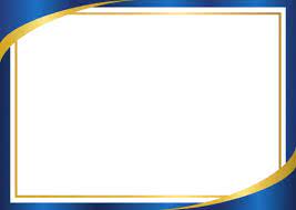 certificate border png vector psd