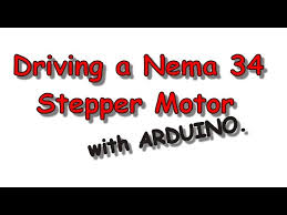 driving a nema 34 stepper motor with