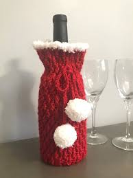 Crochet Pattern Wine Bottle