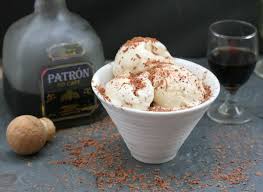 patron xo cafe ice cream drizzle and dip