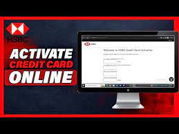 how to activate hsbc credit card