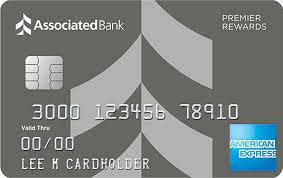 Most banks are associated with bank card networks that allow them to offer debit and credit card services to their customers. Associated Bank American Express Premier Rewards Credit Card Promotion 10 000 Bonus Reward Points Il Mn Wi