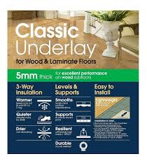 flooring underlay insulation laminate