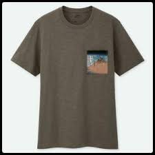 Details About Uniqlo X Ukiyo E Men S Graphic T Shirt Brown From Japan New 05