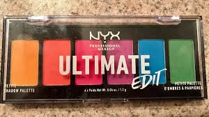 nyx ultimate edit eye shadow