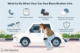 what happens if your car is broken into