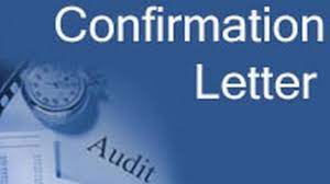 audit confirmation letter free letters