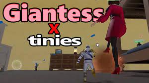 Tinies vs Giantess, a Roblox Game where tinies fight giantess bosses! You  can play as tiny or giant! - YouTube