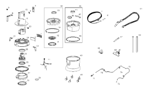 vax 4130 vacuum cleaner parts