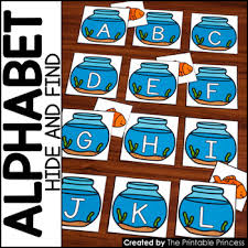 Hide Find Pocket Chart Alphabet Activities To Teach Letter Recognition