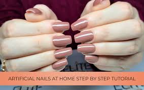 how to make artificial nails at home