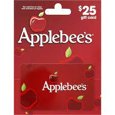 applebee s gift card 25 gift cards