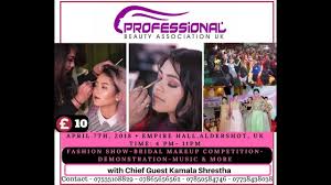 nepali fashion show bridal makeup