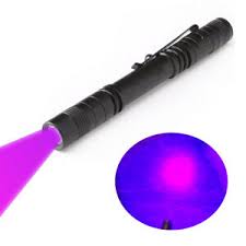 Ultra Bright 395nm Uv Pen Light Flashlight Curing Uv Resin Fly Tying Blacklight Ebay