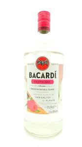 bacardi raspberry rum half gallon