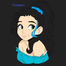 Pixilart - girly,tomboy gif by DragonBlood110