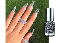 shimmer nail art ideas to rock in