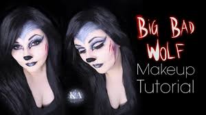 big bad wolf halloween makeup tutorial