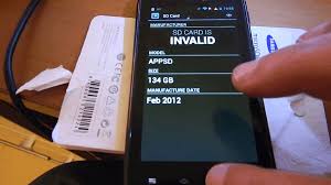 sd card not detected on android phone