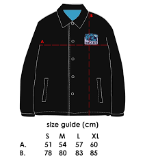 Bro Bears Coach Jacket Size Guide The Brocery Store
