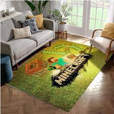minecraft area rugs living room carpet