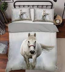 3d Horse D244 Duvet Cover Bedding Set