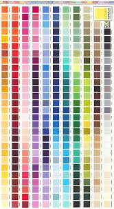 76 Abundant Wrights Blanket Binding Color Chart