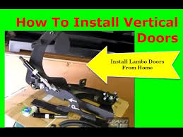 The gull wing door kit allows to open your original doors in lamborghini style. Install Vertical Doors Install Lambo Doors From Home Youtube