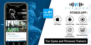 fitness personal trainer ionic app