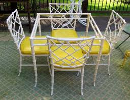 Faux Bamboo Vintage Patio Furniture