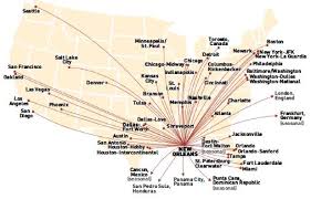 new orleans international airport map