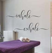 Inhale Exhale Wall Decals Just Breathe