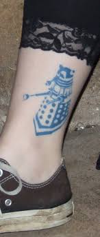 Out of three graces tattoo studio, 40 main st, bangor, maine. Doctor Who Tattoos Gostak