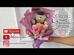 We create a simple bouquet of kinder surprises and other sweets. How To Wrap A Graduation Bouquet How To Make Graduation Bouquet Cara Membuat Buket Bunga Wisuda Youtube Graduation Bouquet Bouquet Tutorial Graduation