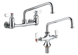 double pantry faucet deck mounted