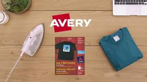 avery tshirt template how to use avery dark fabric transfers
