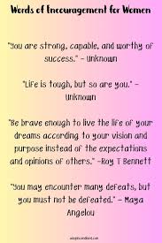 empowering words of encouragement for