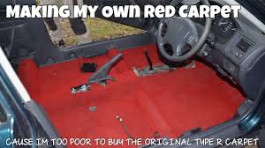 using dye to make my carpet red you