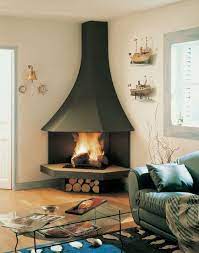 30 Awesome Corner Fireplace Ideas For