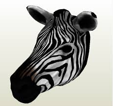 Animals Wall Hanging Zebra Head
