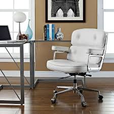 Sometimes, in order to look ahead, we need to look to the past for inspiration. Modern Office Chairs Retro White Office Chair Eurway
