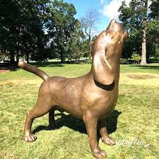 Bronze Beagle Statues