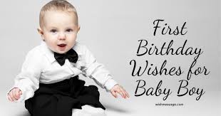 happy birthday wishes for baby boy