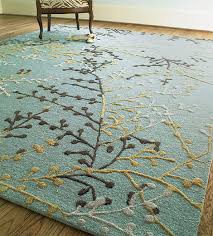 select artworks plum blossom area rug